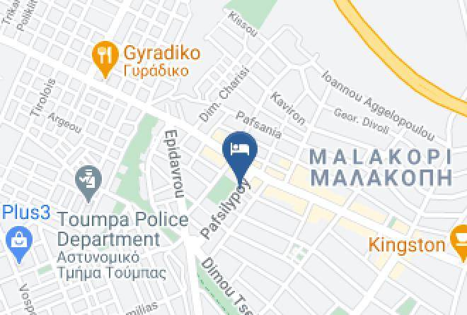Salonica - Pausilypos Hotel Maps