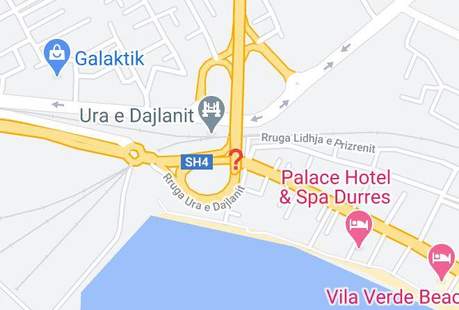 Durres - Pavarsia Beach Hotel Maps