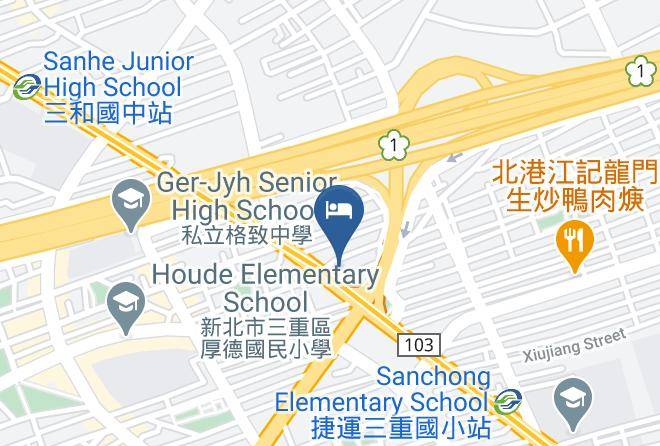 Pavilion Boutique Hotel Map