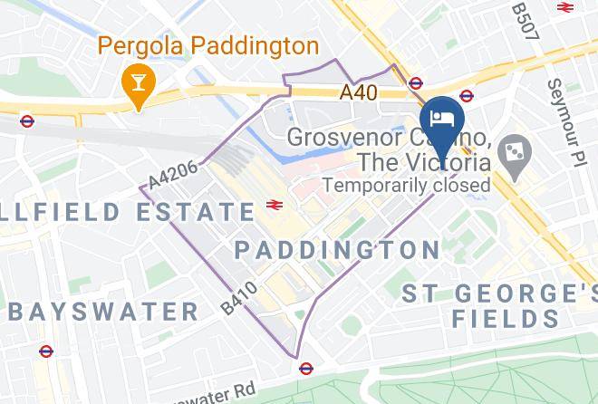 London - Pavilion Hotel Maps