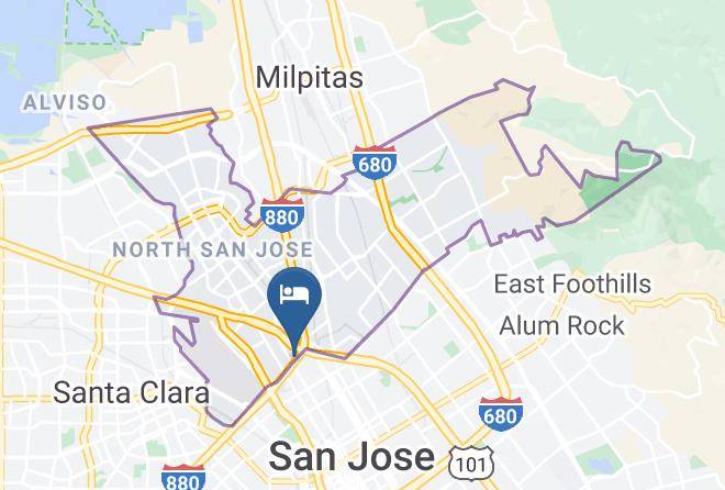 Santa Clara - Pavilion Inn Maps