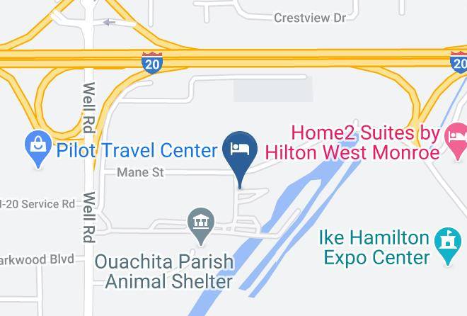 Ouachita Par - Pavilion Rv Park Maps