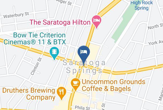 Saratoga - Pavillion Hotel Maps
