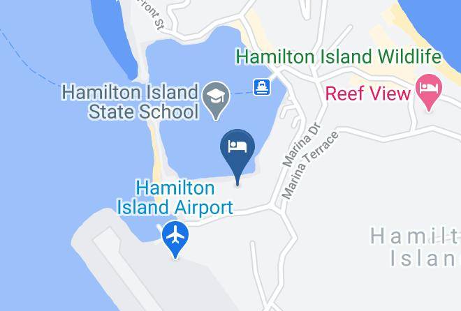Whitsunday - Pavillions On Hamilton Island Maps