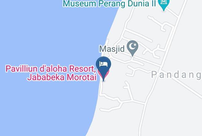 Pavilliun D'aloha Resort Jababeka Morotai Map