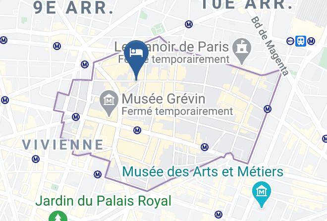 Paris - Pavillon Opera Grands Boulevards Batiment 2 Maps