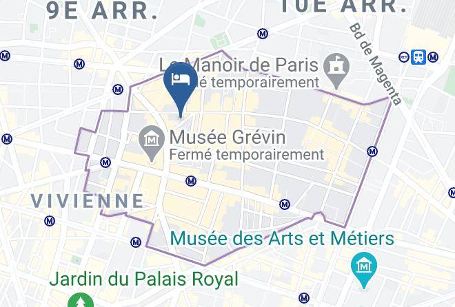 Paris - Pavillon Opera Grands Boulevards Maps