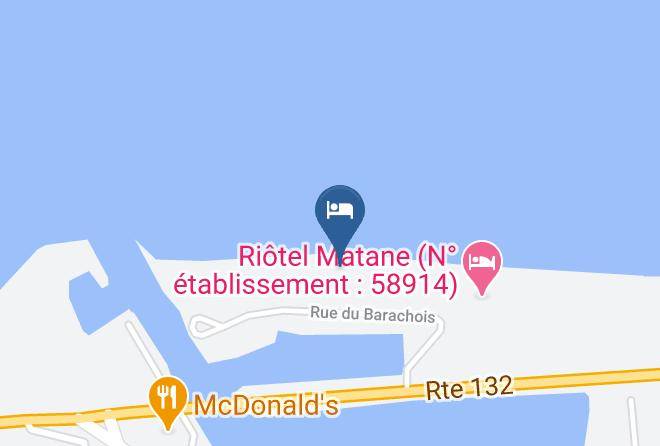 La Matanie Regional County Municipality - Pavillon Sur Mer Par Riotel Maps