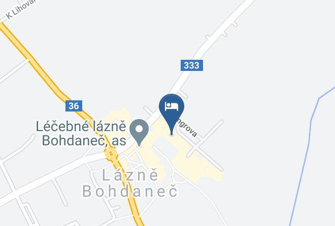 Lazne Bohdanec - Pavilon Jubilejni Maps