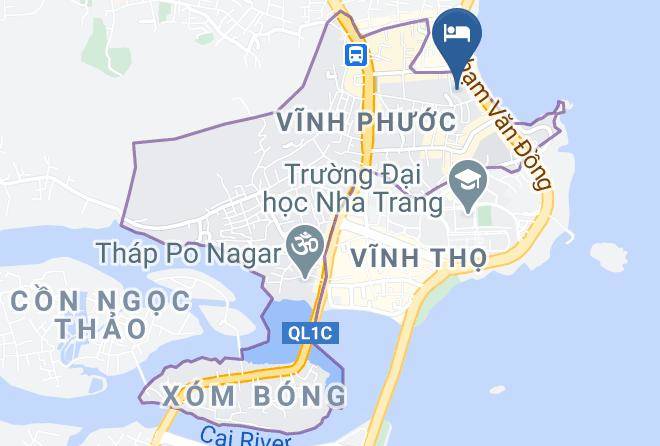 Nha Trang - Pavilor Hotel Maps