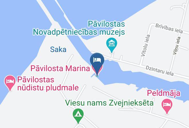 Pavilosta - Pavilosta Marina Maps