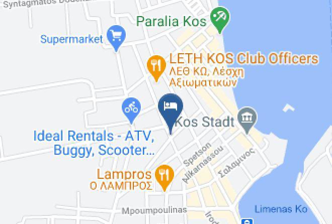 Pavlos Hotel Map