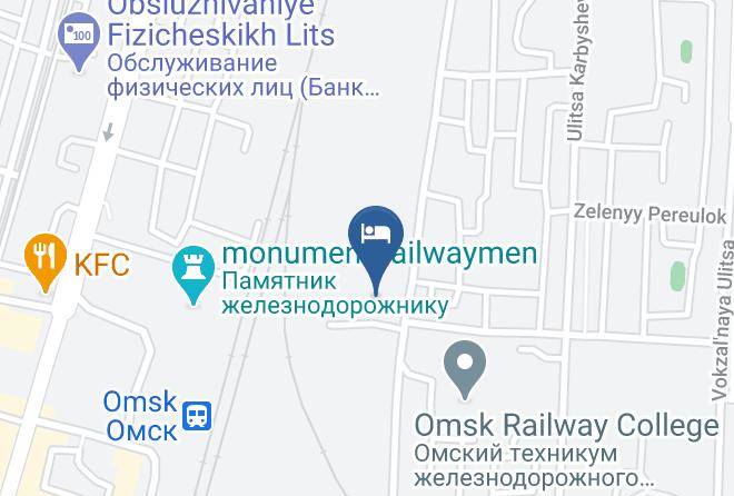 Omsk - Pavlov Hotel Maps