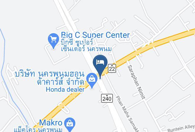 Amphoe Mueang Nakhon Phanom - Pawarn Hotel Maps