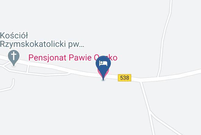 Nowomiejski - Pensjonat Pawie Oczko Maps