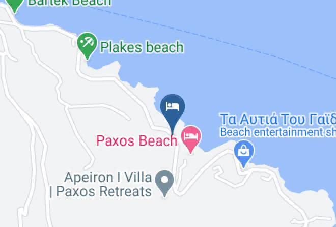 Kerkira - Paxos Beach Hotel Maps