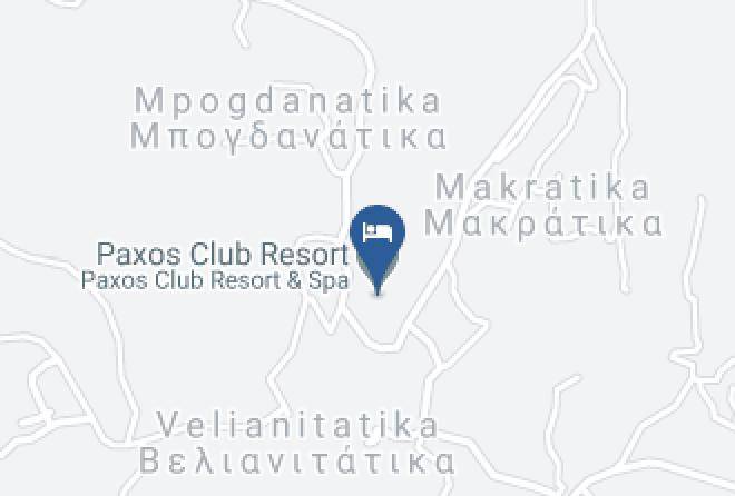 Kerkira - Paxos Club Resort Maps