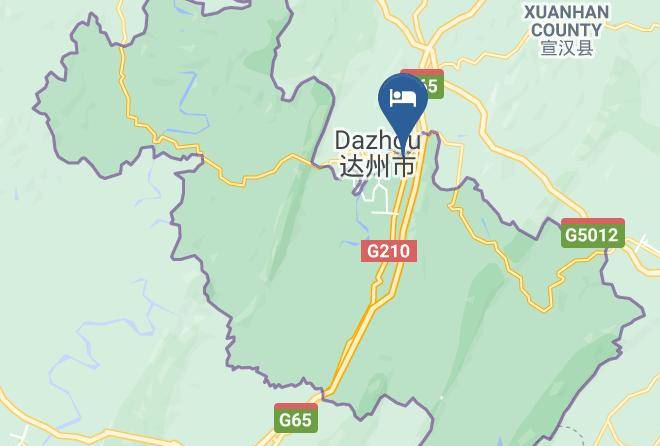 Paxton Park Hotel Dazhou Map