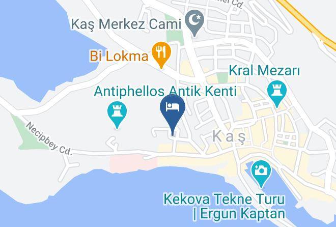 Kas - Payam Hotel Maps