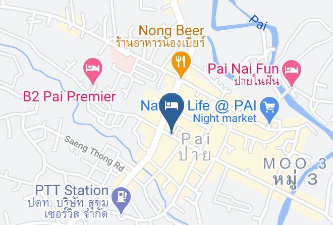 Amphoe Pai - Payi Resort Maps