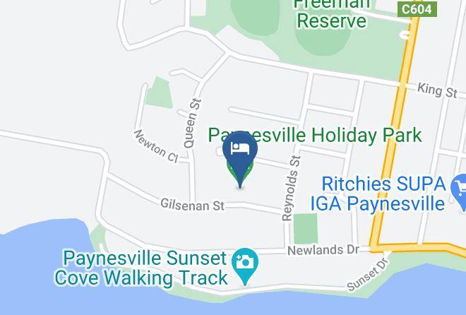 East Gippsland - Paynesville Holiday Park Maps