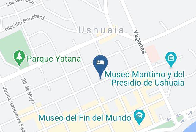 Ushuaia - Paz Centro Maps