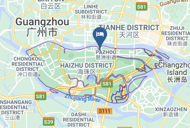 Pazhou Hotel Map