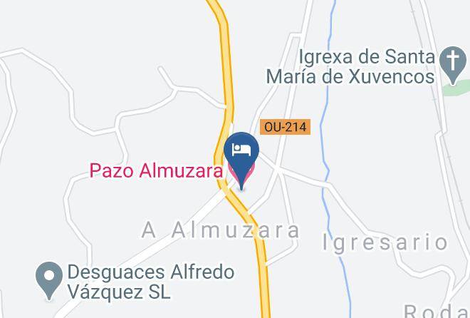 Ourense - Pazo Almuzara Maps