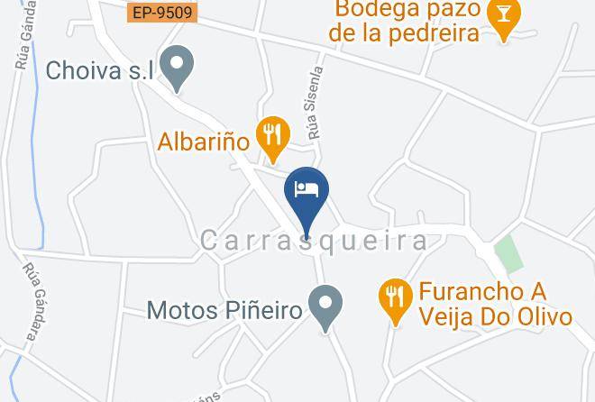Pontevedra - Pazo Carrasqueira Maps