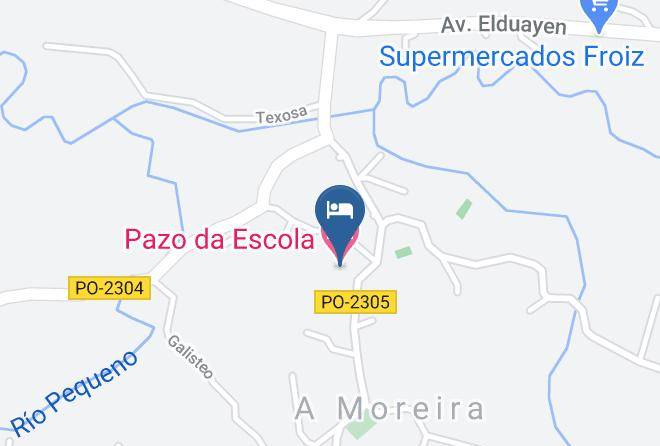 Pontevedra - Pazo Da Escola Maps