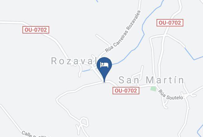 Ourense - Pazo Da Pena Manzaneda Maps
