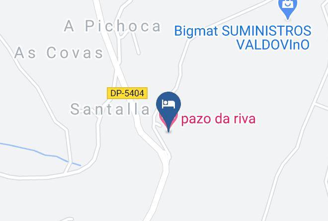 Auna - Pazo Da Riva Maps