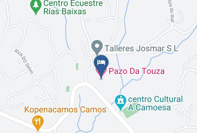 Pazo Da Touza Map