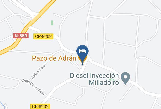 Auna - Pazo De Adran Maps