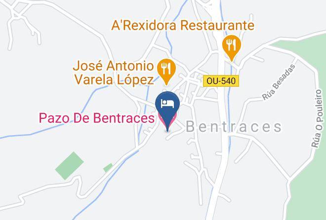Ourense - Pazo De Bentraces Maps