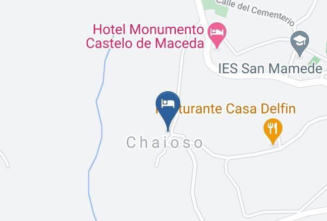 Ourense - Pazo De Chaioso Maps