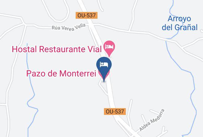 Ourense - Pazo De Monterrei Maps