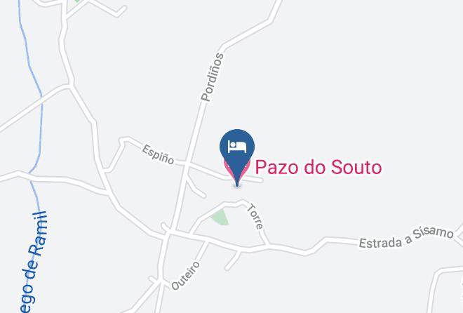Pazo Do Souto Map