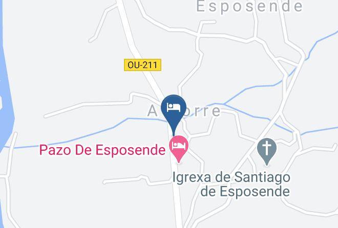 Ourense - Pazo Dos Ulloa Maps