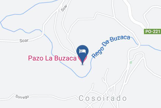Pontevedra - Pazo La Buzaca Maps