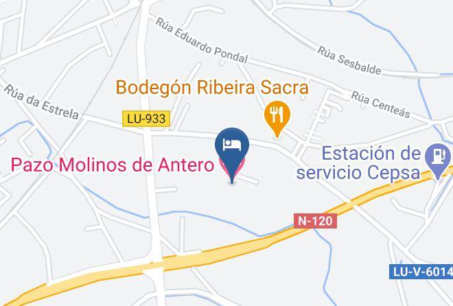 Lugo - Pazo Molinos De Antero Maps