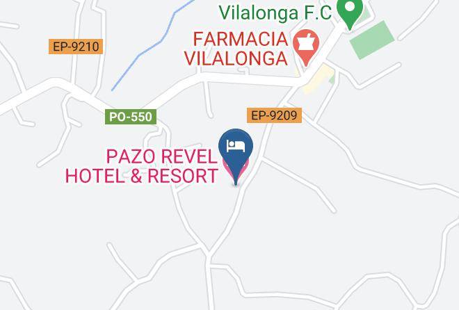 Pontevedra - Pazo Revel Hotel & Resort Maps
