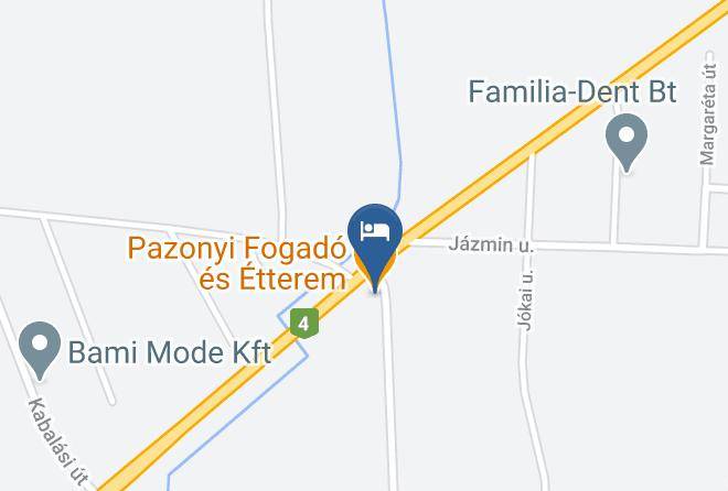 Nyirpazony - Pazonyi Fogado Es Etterem Maps