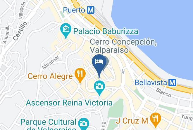 Valparaiso Province - Pazzhotel Eco Art Maps