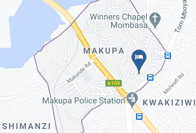 Mombasa - Pcea Wogect Hotel Maps