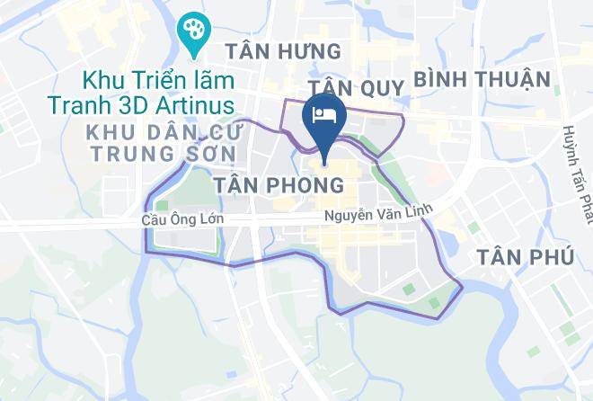 Peace Apartment Map - Ho Chi Minh City - Tan Phong