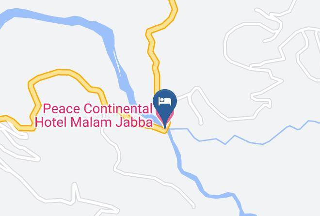Peshawar - Peace Continental Hotel Malam Jabba Maps