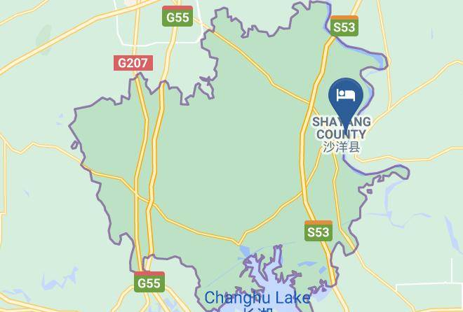 Jingmen - Peace Cun Hotel Maps