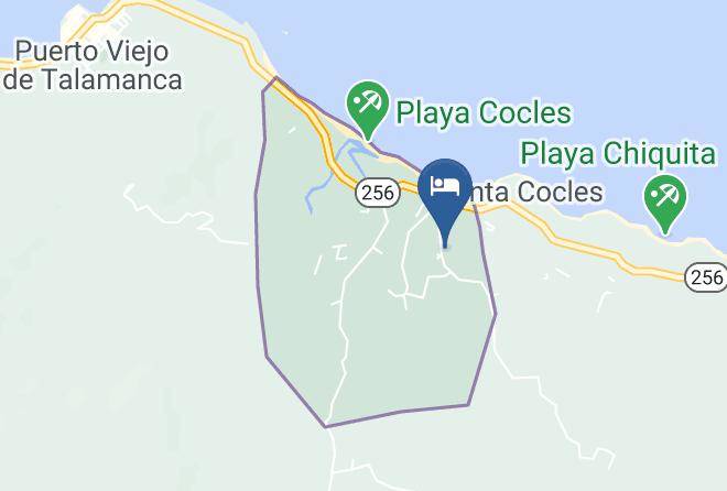 Talamanca - Peace Garden Bungalows Maps