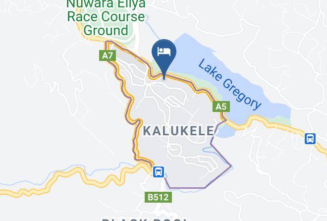 Kandy - Peace Garden Hotel Maps